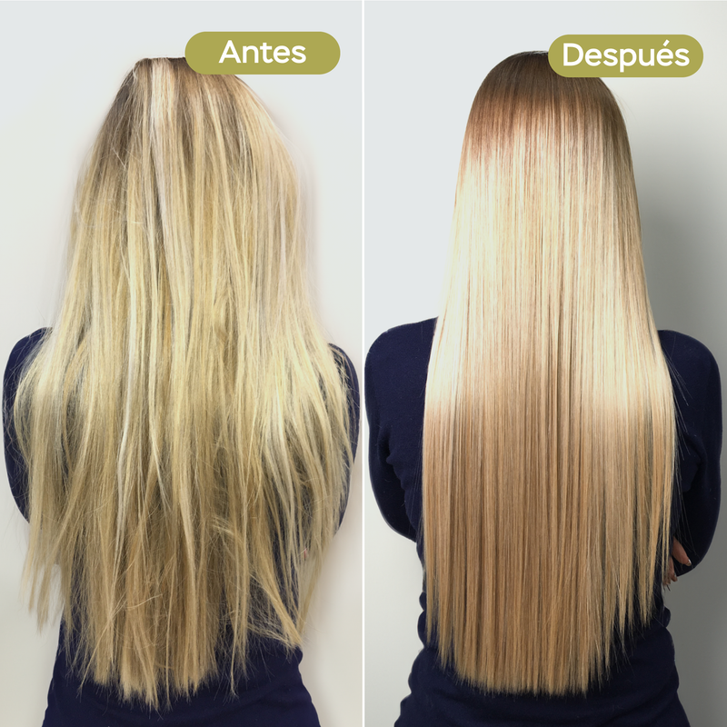 KIT CAPILAR CRECIMIENTO - SHAMPOO + ACONDICIONADOR + GRATIS CÓCTEL DE AMINOÁCIDOS