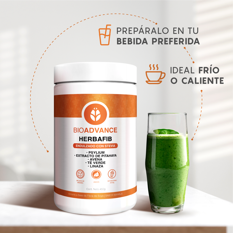 HERBAFIB 450 GR. ALIMENTO A BASE DE FIBRA DE ORIGEN NATURAL