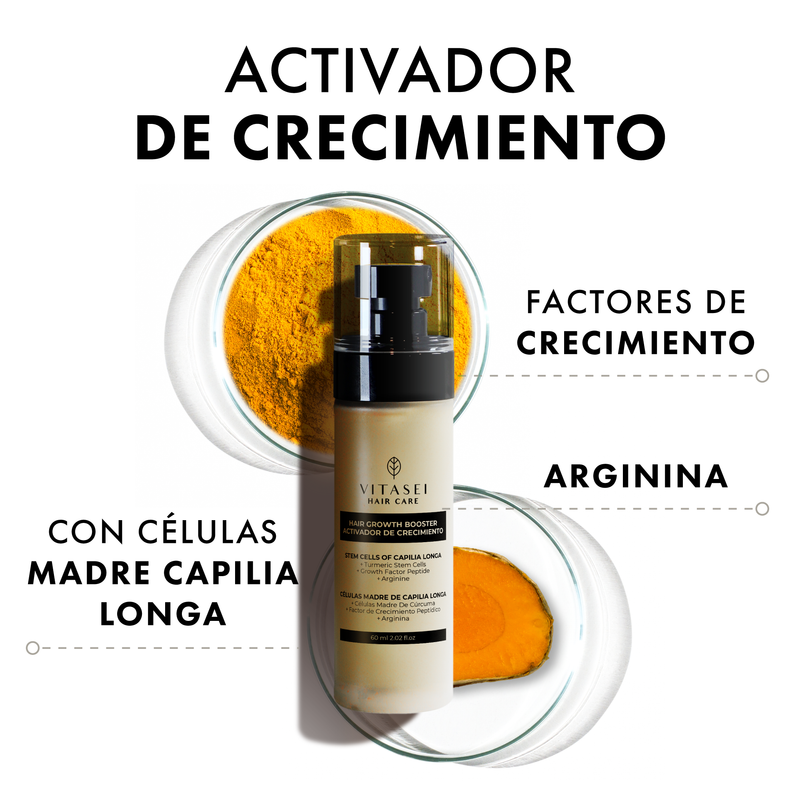 KIT ACTIVADOR DE CRECIMIENTO + SHAMPOoo DE CEBOLLA FORTALECEDORa