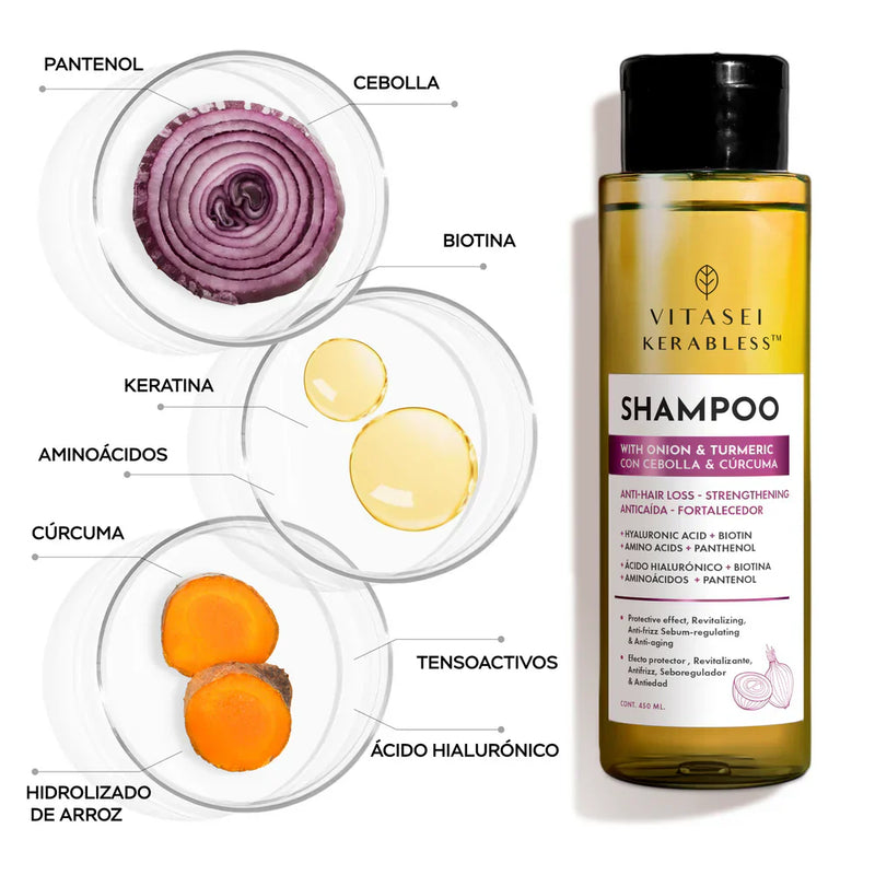 KIT ACTIVADOR DE CRECIMIENTO + SHAMPOoo DE CEBOLLA FORTALECEDORa